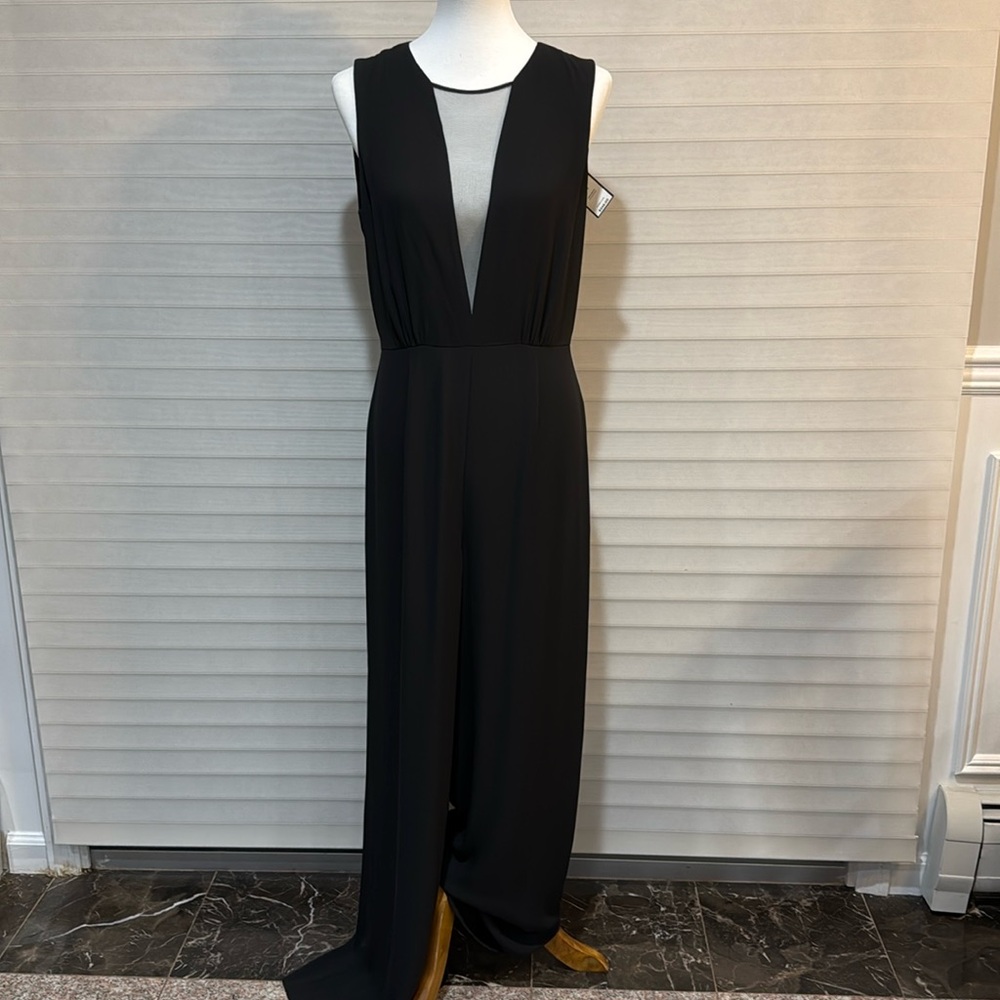 BCBG Max Azria size 8 BEHATI black jumpsuit
